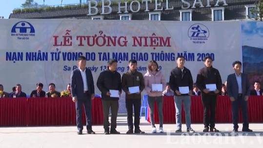 Lào Cai hưởng ứng ngày Thế giới tưởng niệm các nạn nhân tử vong vì tai nạn giao thông