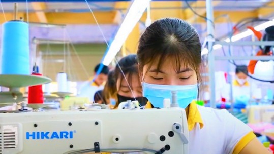 Triển khai dự án nhà máy sản xuất hàng may, thêu xuất khẩu có mức đầu tư trên 100 tỷ đồng