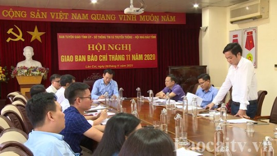 Hội nghị giao ban báo chí tháng 11/2020
