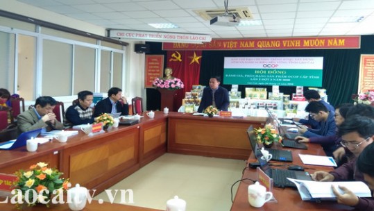Lào Cai đánh giá, phân hạng sản phẩm OCOP lần 2 năm 2020
