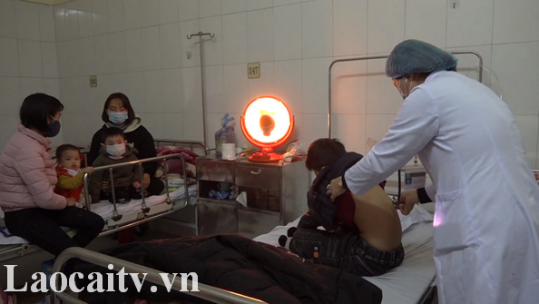 Tăng cường các thiết bị chống rét cho bệnh nhân