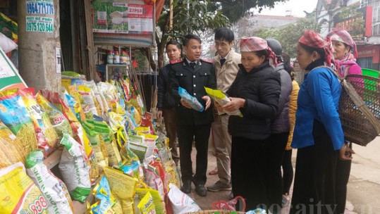 Kiểm soát đầu vào vật tư nông nghiệp cho sản xuất vụ xuân 2021