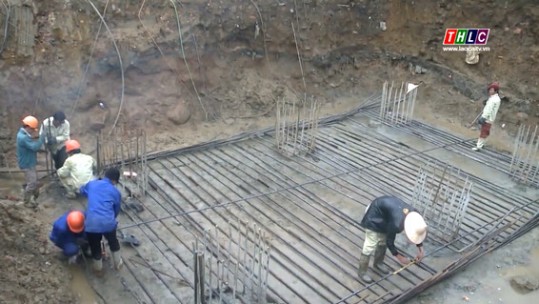 Chăm lo đời sống người lao động trên công trường dịp Tết