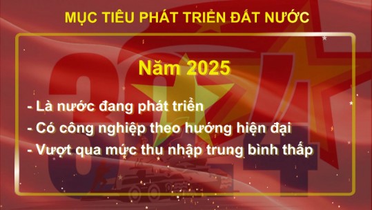 Mục tiêu phát triển đất nước