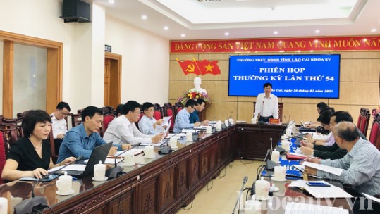 Thường trực HĐND tỉnh họp phiên thường kỳ lần thứ 54