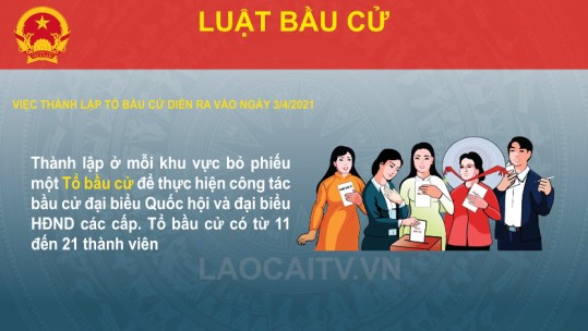 Một số quy định về việc thành lập Tổ bầu cử
