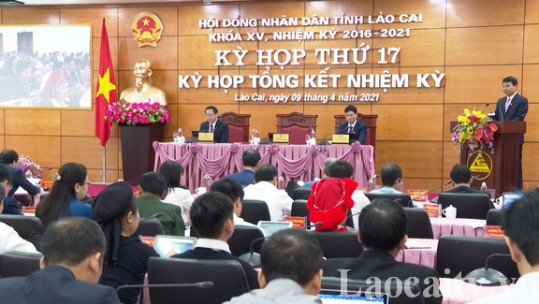 Khai mạc trọng thể kỳ họp thứ 17 – HĐND tỉnh Lào Cai khóa XV, nhiệm kỳ 2016 - 2021