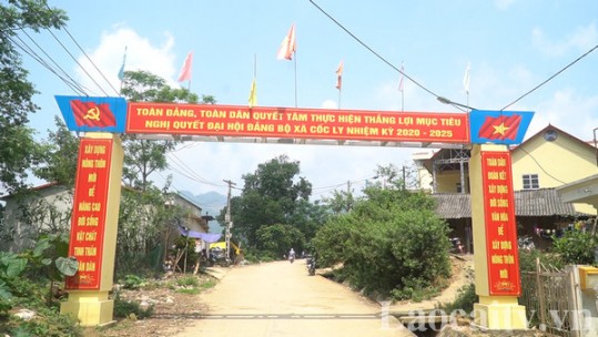 Khó khăn trong xây dựng nông thôn mới ở xã Cốc Ly