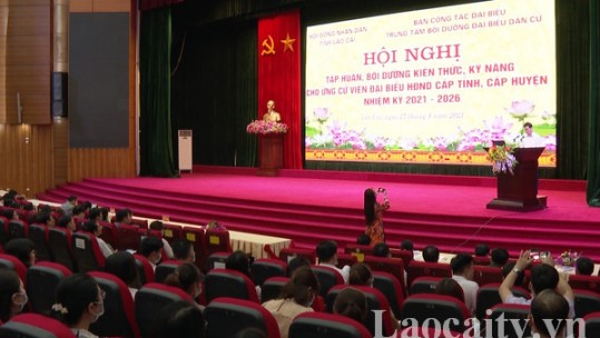 Tập huấn, bồi dưỡng kiến thức, kỹ năng cho ứng cử viên đại biểu HĐND cấp tỉnh, huyện