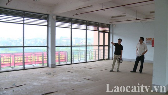 Một số hạng mục tại chợ Kim Tân đã xuống cấp