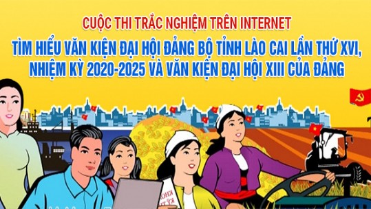 Đánh giá cuộc thi tìm hiểu Văn kiện Đại hội Đảng trên mạng internet