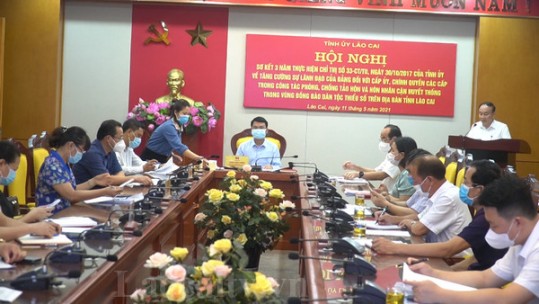 Tỉnh ủy Lào Cai sơ kết 3 năm thực hiện Chỉ thị 33 về phòng, chống tảo hôn, hôn nhân cận huyết thống