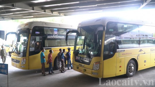 Lào Cai tạm dừng vận chuyển hành khách đến địa bàn có dịch