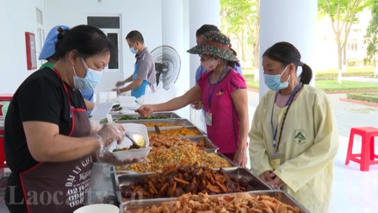 Lào Cai: Đảm bảo an toàn thực phẩm tại khu cách ly