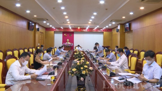 Ban Chỉ đạo bầu cử tỉnh làm việc với lãnh đạo các địa phương