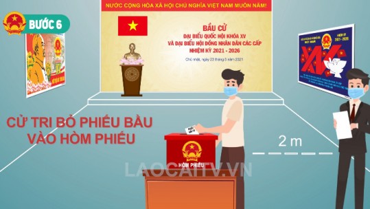 Quy trình tổ chức bầu cử tại khu vực bỏ phiếu