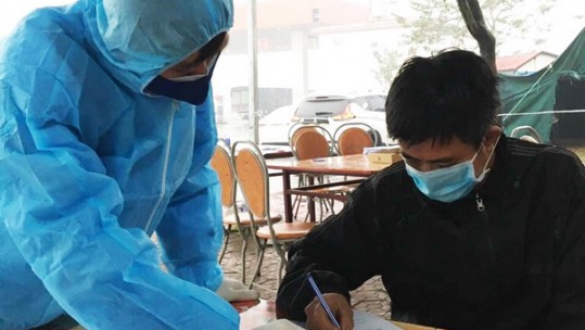 2 trường hợp đi từ vùng dịch Bắc Giang về Lào Cai âm tính lần 1 với SARS-CoV-2