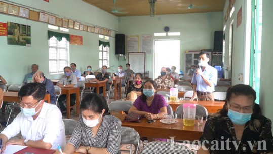 Cử tri Bảo Thắng kỳ vọng vào các ứng cử viên đại biểu Quốc hội và đại biểu HĐND các cấp