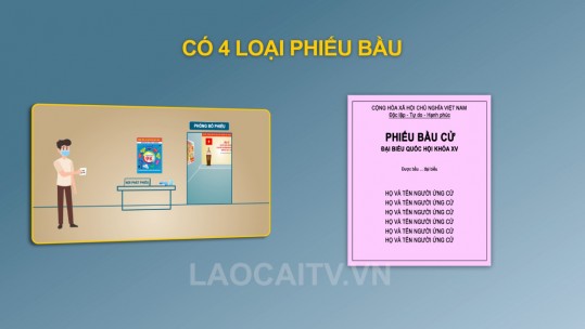 Cách thức ghi phiếu bầu cử