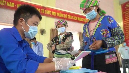 Lào Cai: Gần 100% cử tri đi bầu cử