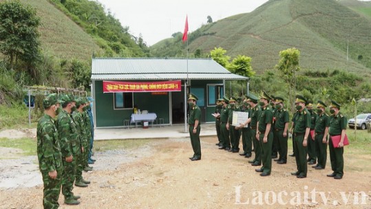Tư lệnh Bộ đội Biên phòng kiểm tra công tác quản lý biên giới và phòng, chống dịch Covid-19 tại Lào Cai