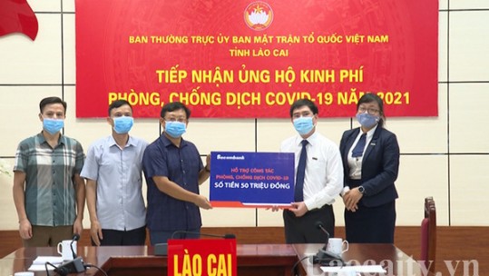 Tính đến 8/6, Lào Cai tiếp nhận trên 3,5 tỷ đồng ủng hộ Quỹ phòng, chống dịch Covid-19