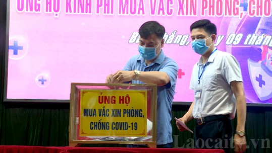 Bảo Thắng phát động ủng hộ kinh phí phòng, chống dịch