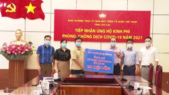 Gần 6,8 tỷ đồng ủng hộ phòng, chống dịch Covid-19