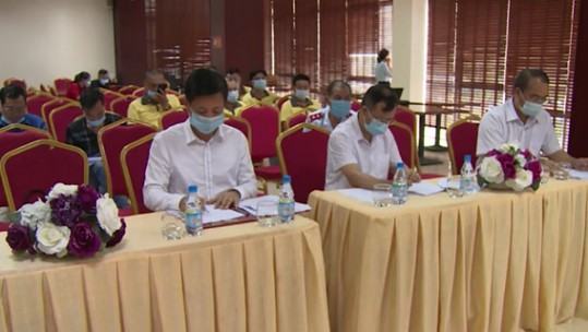 Gặp mặt, giao nhiệm vụ đoàn đón công nhân Lào Cai từ tỉnh Bắc Giang trở về địa phương