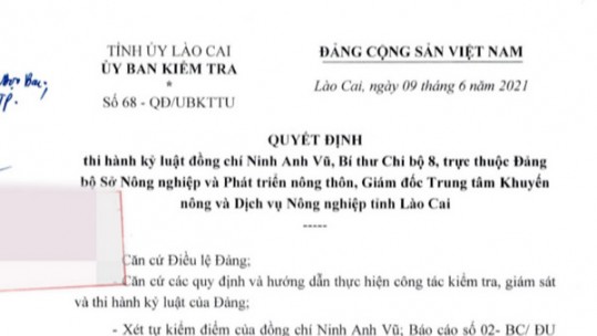 Cách tất cả chức vụ trong Đảng đối với Giám đốc Trung tâm Khuyến nông và Dịch vụ nông nghiệp tỉnh