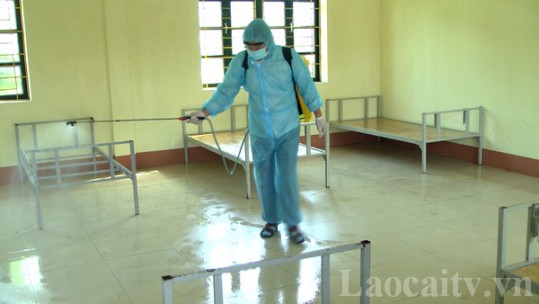 Văn Bàn kích hoạt khu cách ly tập trung