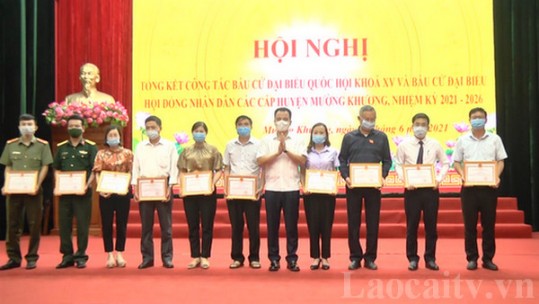 Mường Khương tổng kết công tác bầu cử