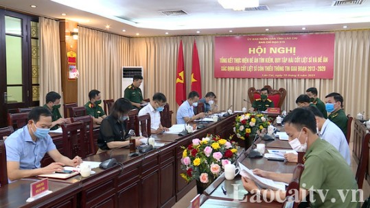 Tổng kết đề án tìm kiếm, quy tập hài cốt liệt sỹ