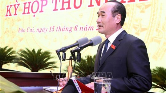 Phê chuẩn kết quả bầu nhân sự Hội đồng nhân dân tỉnh Lào Cai