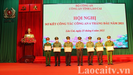 Công an tỉnh Lào Cai sơ kết công tác 6 tháng đầu năm 2021