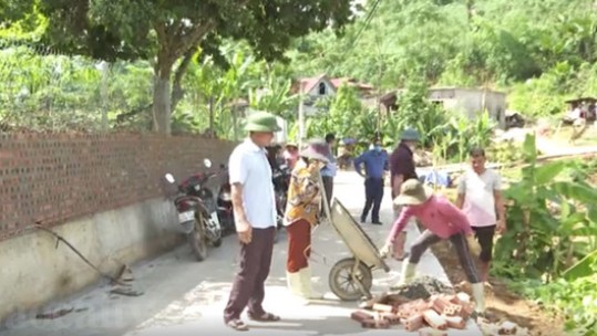 Thi đua lập thành tích chào mừng đại hội phụ nữ các cấp
