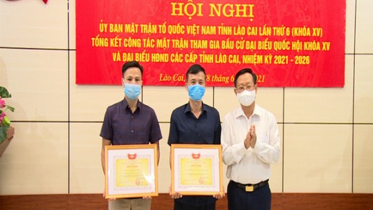Hội nghị sơ kết công tác mặt trận 6 tháng đầu năm 2021