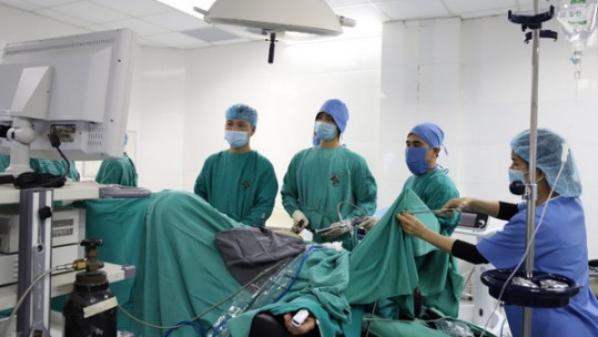 100% trung tâm y tế tuyến huyện được kết nối với bệnh viện tuyến Trung ương