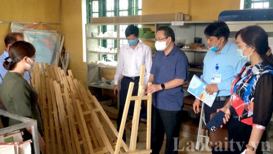 HĐND tỉnh khảo sát công tác chuẩn bị năm học mới tại huyện Bát Xát