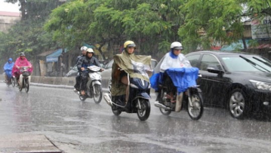 Dự báo thời tiết 24/8: Lào Cai mưa dông diện rộng