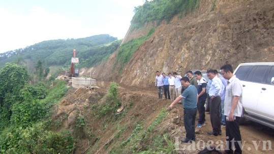 Lãnh đạo tỉnh kiểm tra công trình chào mừng kỷ niệm 30 năm tái lập tỉnh