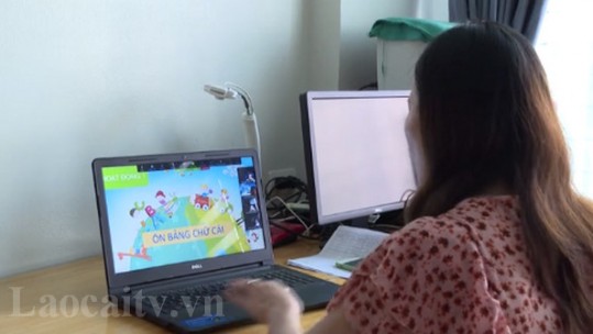 Tín hiệu tích cực qua 2 tuần học trực tuyến tại thành phố Lào Cai