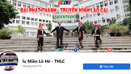 Đài PT - TH tỉnh Lào Cai ra mắt trang fanpage tiếng Dao