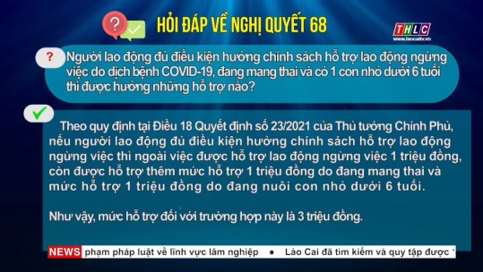 Hỏi - đáp Nghị quyết 68 về hỗ trợ người lao động ngừng việc do dịch bệnh Covid-19