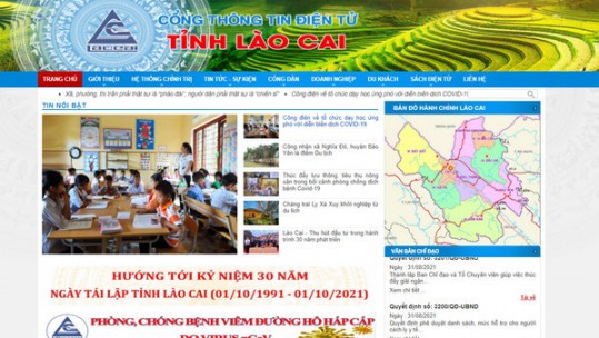 Cổng thông tin điện tử - Phát huy vai trò truyền tải thông tin tới Nhân dân