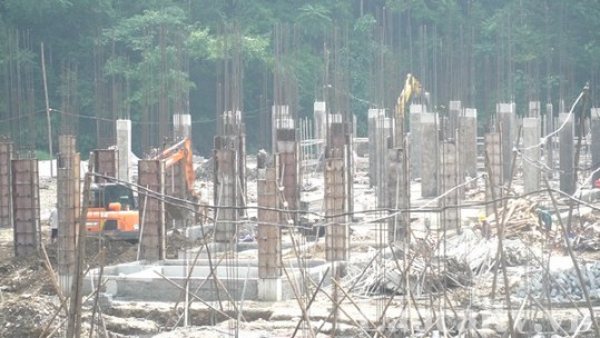Tích cực giải ngân vốn công trình Bệnh viện Đa khoa huyện Mường Khương