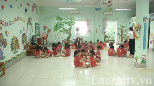Thành phố Lào Cai phấn đấu hoàn thành phổ cập mẫu giáo 4 tuổi vào năm 2022