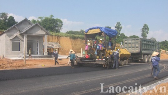 Chạy đua với thời gian đảm bảo tiến độ Dự án kết nối ga Phố Mới - ga Bảo Hà đi huyện Văn Yên, tỉnh Yên Bái