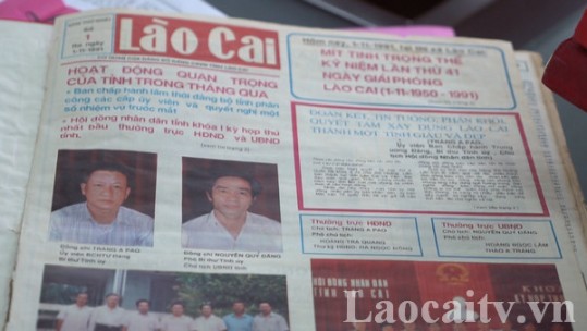 Báo Lào Cai 30 năm tự hào
