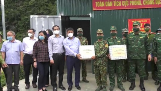 Kiểm tra công tác phòng, chống dịch Covid-19 trên tuyến biên giới Lào Cai